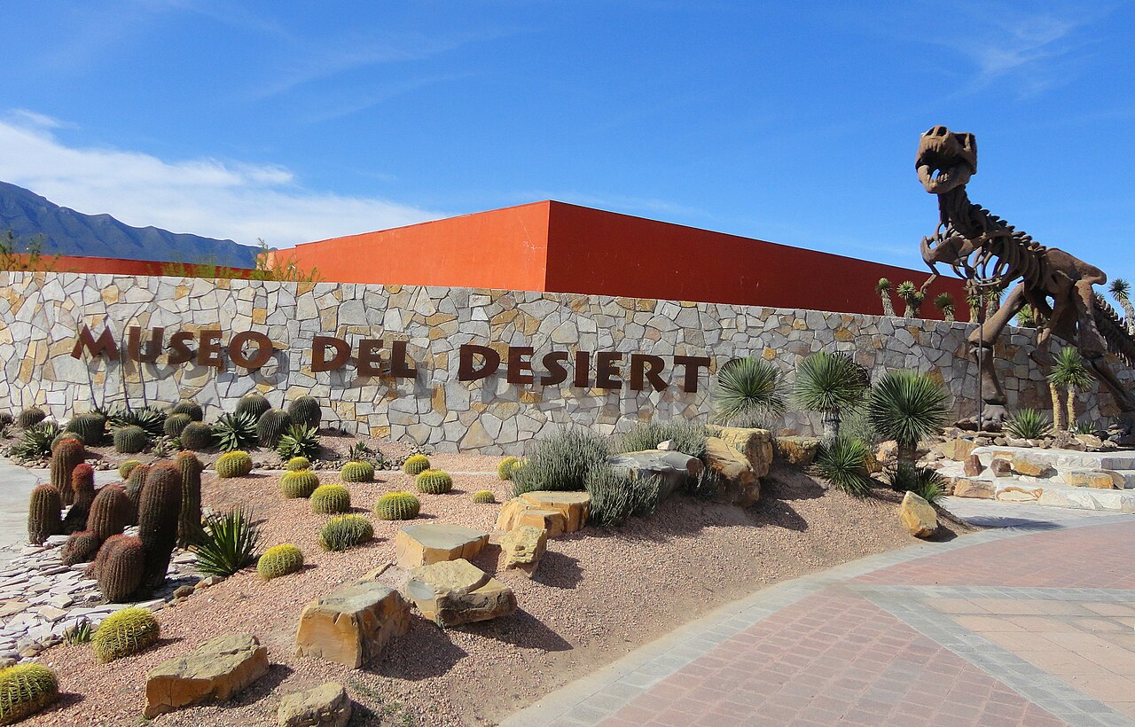 Fachada del Museo del Desierto en Saltillo, Coahuila
