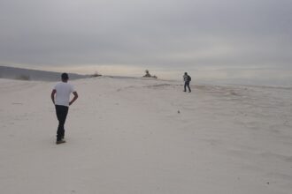 Dunas de yeso en Cuatro Ciénegas, Coahuila