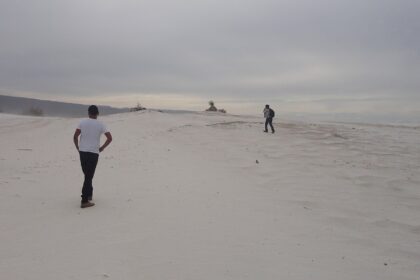 Dunas de yeso en Cuatro Ciénegas, Coahuila