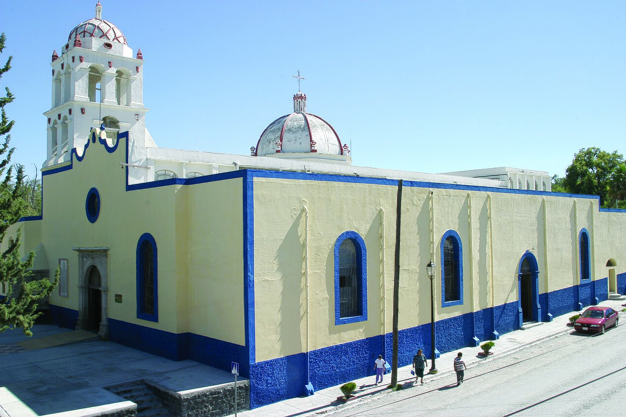 Parroquia de Santa María de las Parras, en Parras de la Fuente, Coahuila