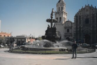 Catedral de Santiago en el centro histórico de Saltillo, Coahuila