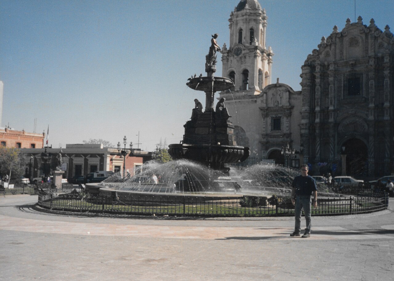 Catedral de Santiago en el centro histórico de Saltillo, Coahuila