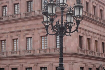 Palacio de Gobierno de Coahuila, conocido como Palacio Rosa, en Saltillo