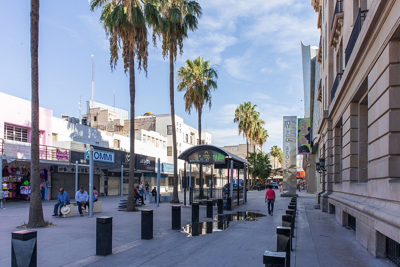 Vista del Paseo Cepeda en Torreón, Coahuila