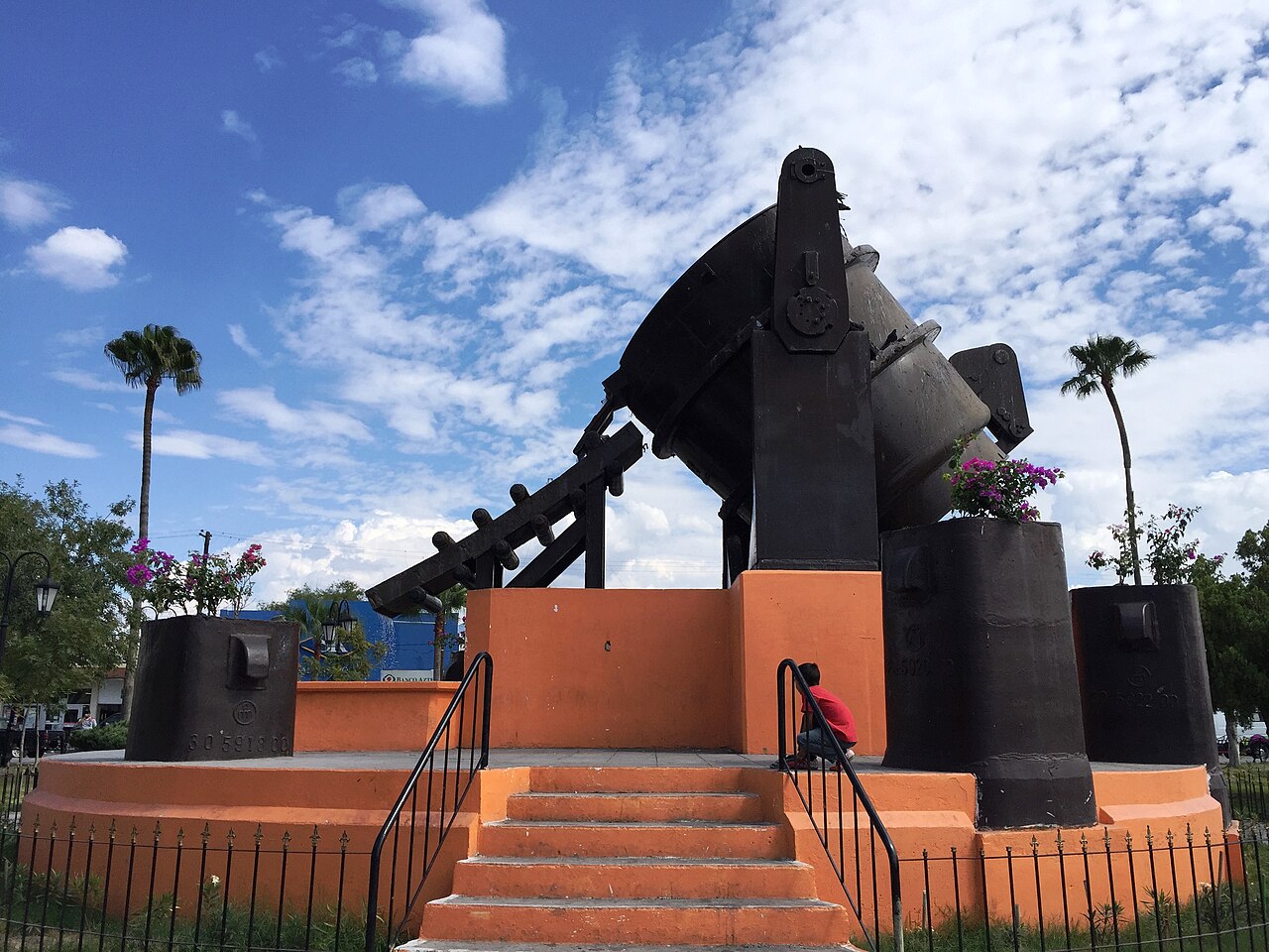 Monumento al acero en Monclova, Coahuila