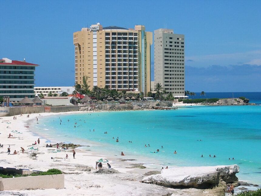 Playa en Cancún, Quintana Roo