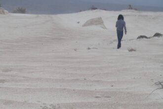 Dunas de yeso en Cuatro Ciénegas, Coahuila