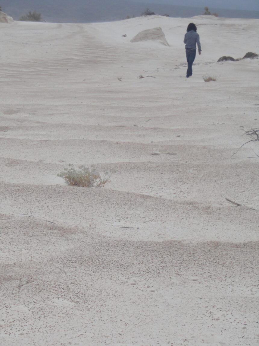 Dunas de yeso en Cuatro Ciénegas, Coahuila