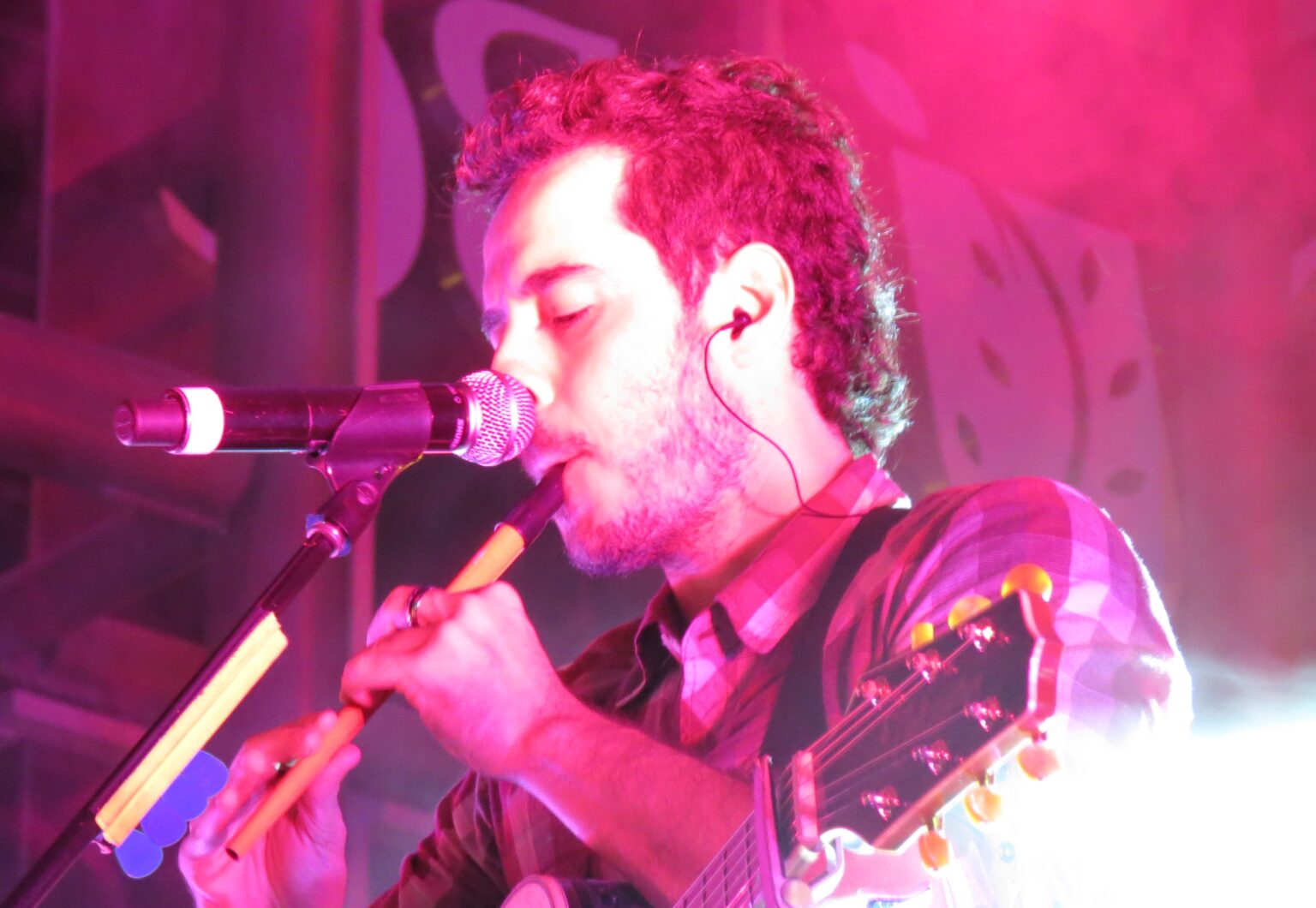 José Madero en concierto