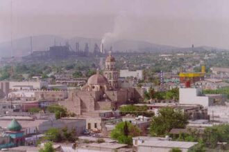 Vista panorámica de la ciudad de Monclova, Coahuila